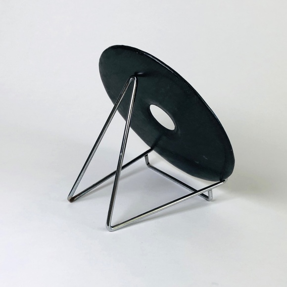 Vintage Chinese Bi Disk - Marble with Stand - Picture 4 of 9